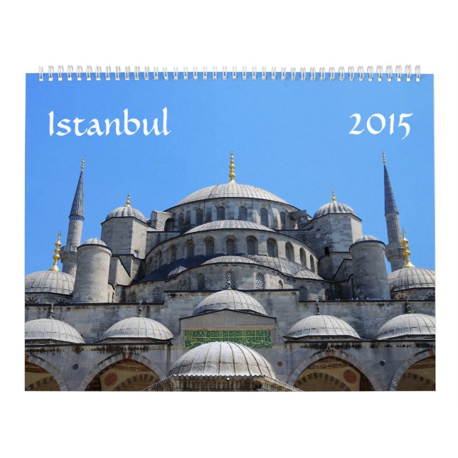 Kalender 2015 in Istanbul (Titelbild)