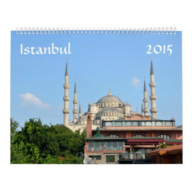 Kalender 2015 in Istanbul (Titelbild)