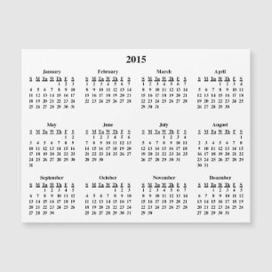 Kalender 2015 magnetkarte