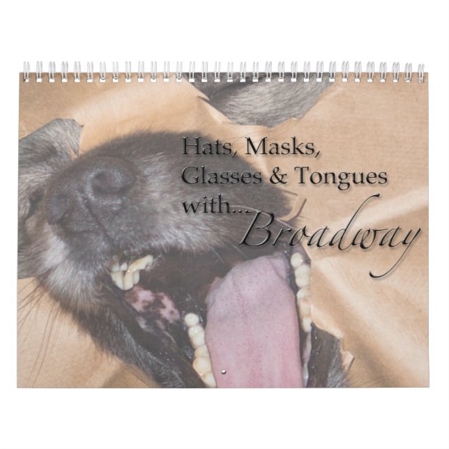 Kalender 2016 mit Broadway (Titelbild)