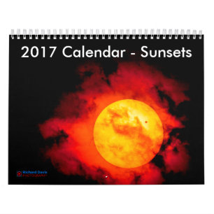 Kalender 2017 - Sonnenuntergänge (britische Kultur