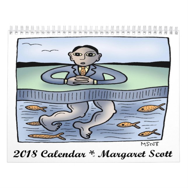 Kalender 2018 durch Margaret Scott (Titelbild)