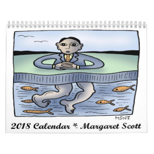 Kalender 2018 durch Margaret Scott