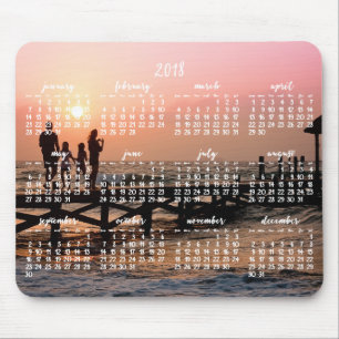 Kalender 2018 Foto der Maus-Pad-Familie Mousepad