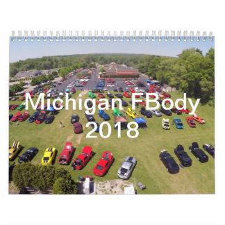 Kalender 2018 Michigans FBody