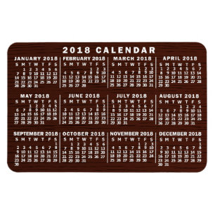 Kalender 2018 (Siehe Beschreibung der neuen Versio Magnet