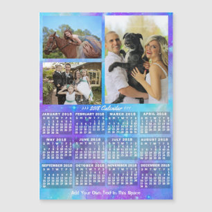 Kalender 2018 (Siehe Beschreibung der neuen Versio Magnetkarte