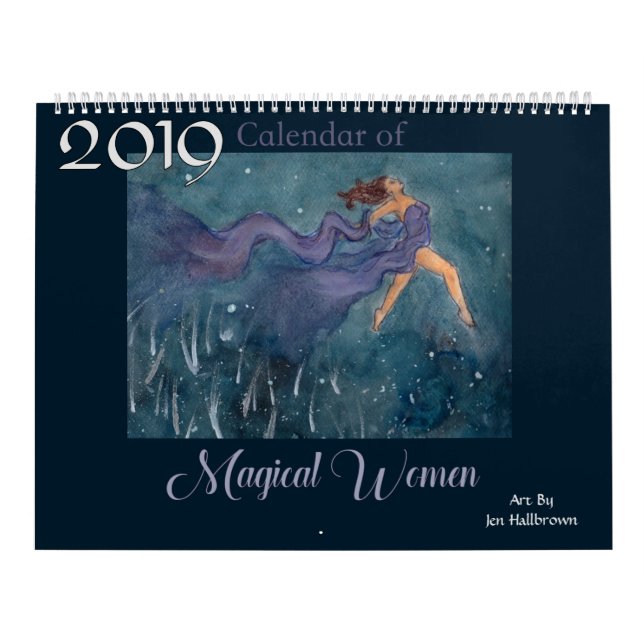 Kalender 2019 der magischen Frauen (Titelbild)
