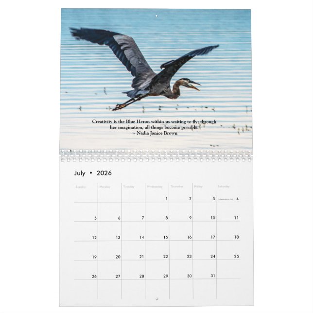Kalender 2019 mit Fotos und Quoten (Jul 2026)