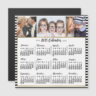 Kalender 2019 (Siehe Beschreibung der neuen Versio Magneteinladung