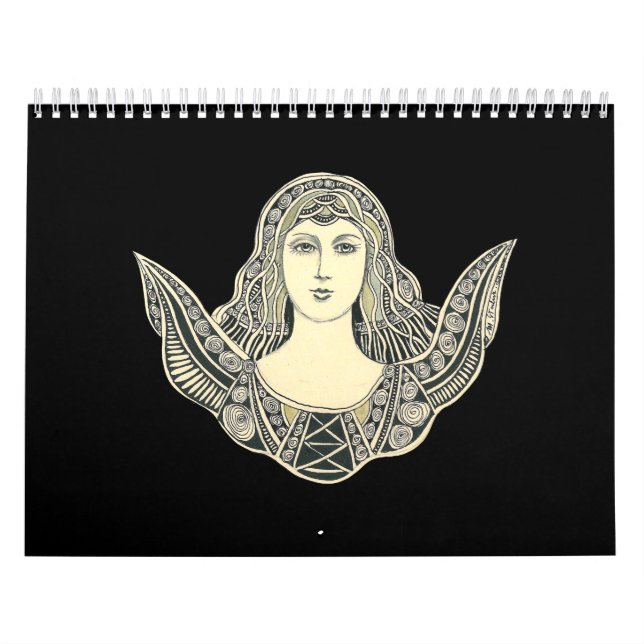 Kalender 2019 voll von Engeln (Titelbild)