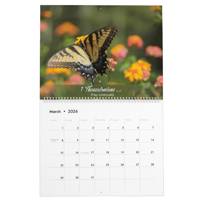 Kalender 2020 mit Bibelversen (Mär 2026)