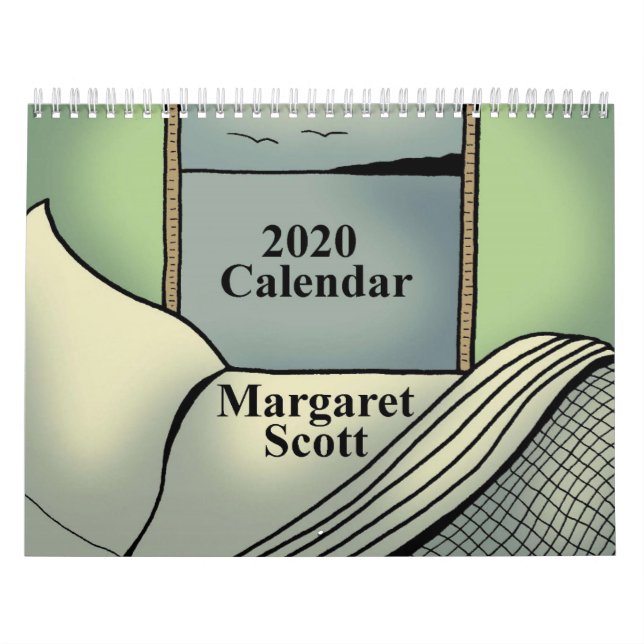 Kalender 2020 mit Kunstwerken von Margaret Scott (Titelbild)