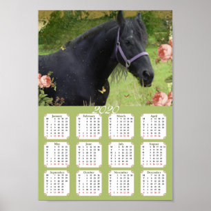 Kalender 2020 Pferd ~ Poster