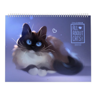 Kalender 2021 Alles über Katzen!