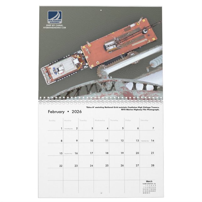 Kalender 2021 - Schlepper am Arbeitsplatz (Feb 2026)
