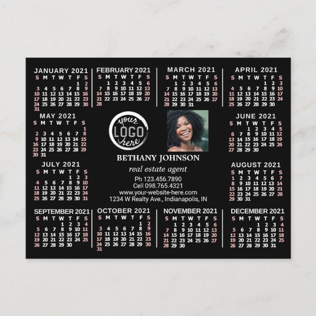 Kalender 2021 (Siehe Beschreibung der neuen Versio Postkarte (Vorderseite)