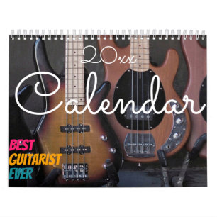 Kalender 2022 Bestes Geschenk für Gitarrist