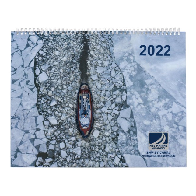 Kalender 2022 NYS Marine Tugboats bei der Arbeit (Titelbild)