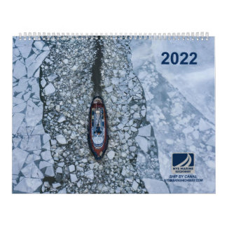 Kalender 2022 NYS Marine Tugboats bei der Arbeit