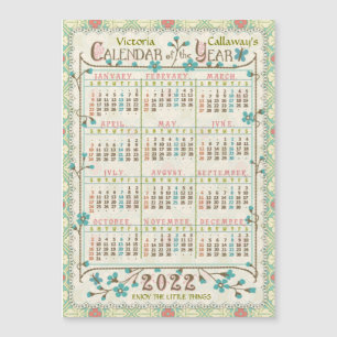 Kalender 2022 (siehe Beschreibung der neuen Versio Magnetkarte