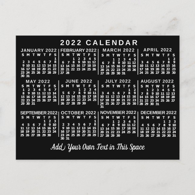 Kalender 2022 (siehe Beschreibung der neuen Versio Postkarte (Vorderseite)