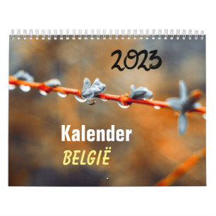 Kalender 2023 België / 2023 Belgien Kalender