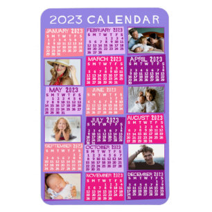 Kalender 2023 (siehe Beschreibung der neuesten Ver Magnet