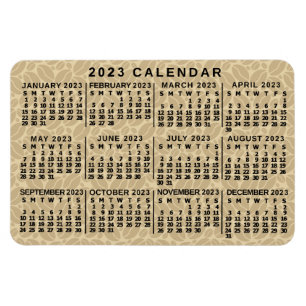 Kalender 2023 (siehe Beschreibung der neuesten Ver Magnet