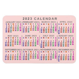 Kalender 2023 (siehe Beschreibung der neuesten Ver Magnet