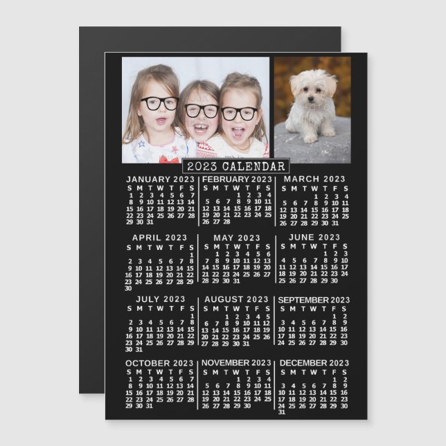 Kalender 2023 (siehe Beschreibung der neuesten Ver Magneteinladung (Vorne/Hinten)
