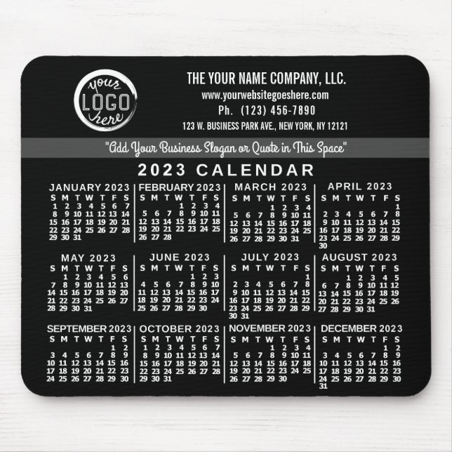 Kalender 2023 (siehe Beschreibung der neuesten Ver Mousepad (Vorne)
