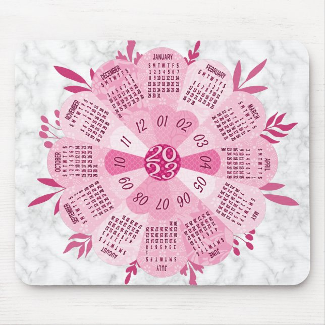 Kalender 2023 (siehe Beschreibung der neuesten Ver Mousepad (Vorne)