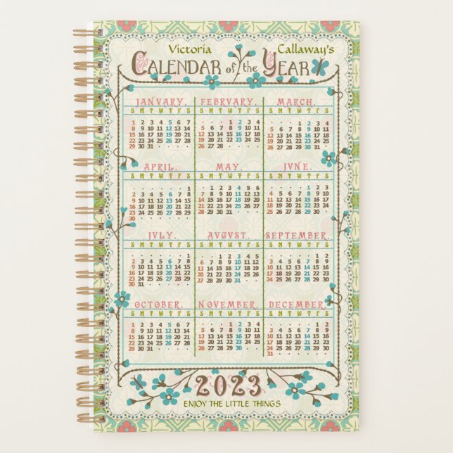 Kalender 2023 (siehe Beschreibung der neuesten Ver Planer (Vorderseite)