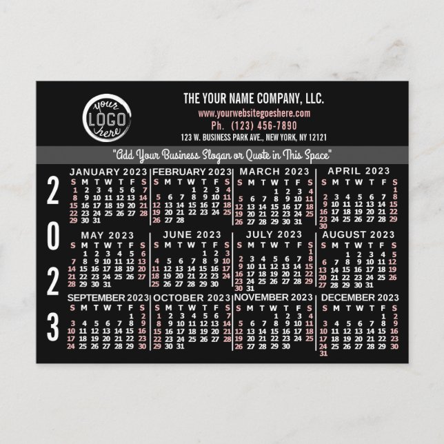 Kalender 2023 (siehe Beschreibung der neuesten Ver Postkarte (Vorderseite)