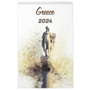Kalender 2024 mit Fotos Griechenlands