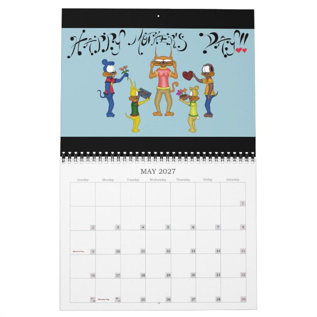 Kalender 2025 (Mai 2027)