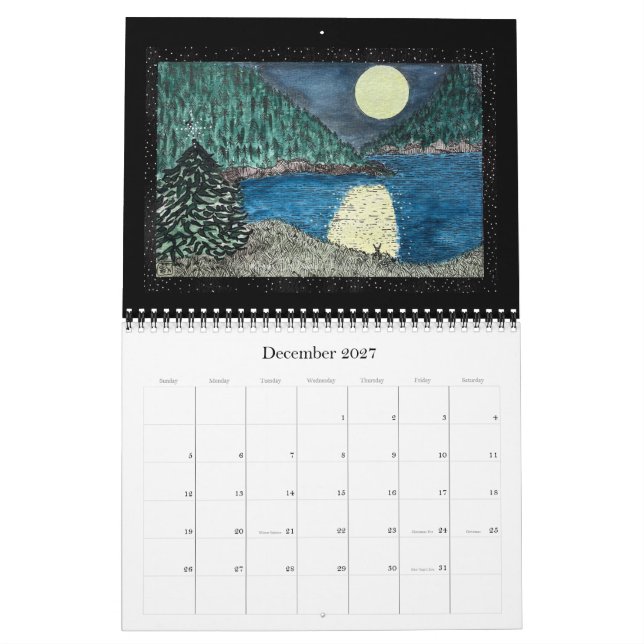 Kalender 2025 aus der Whimslee-Sammlung (Dez 2027)