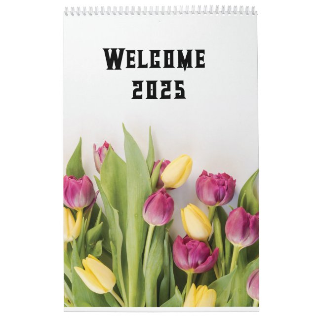 Kalender 2025 Gärten Blume 2 (Titelbild)