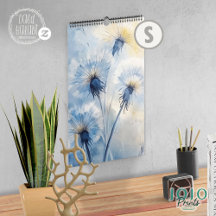 Kalender 2025 Löwenzahnblüten Hintergrund