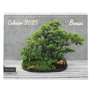 Kalender 2025 mit Bonsai