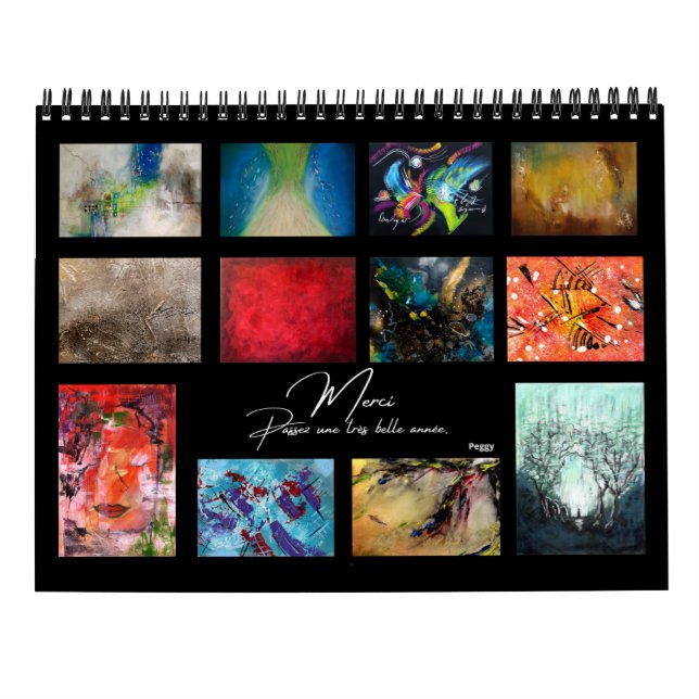 Kalender 2025 - Peggy Drouault (Rückseite)