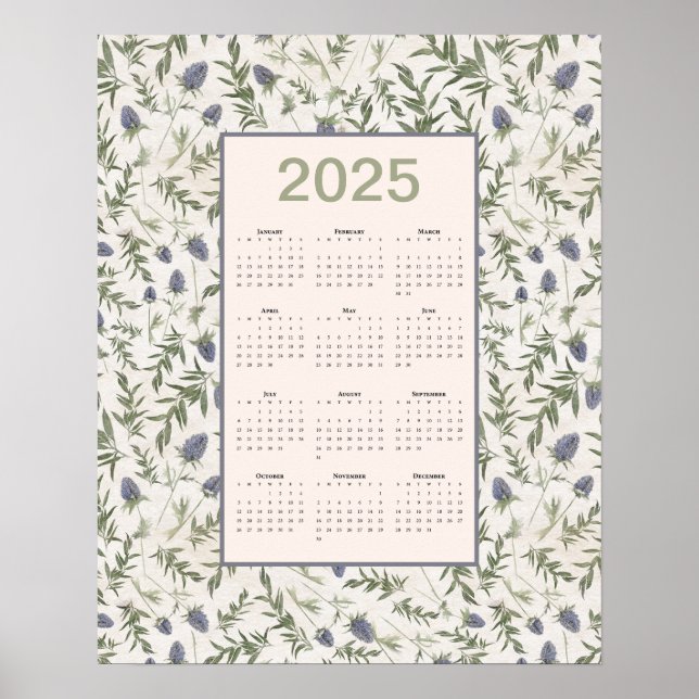 Kalender 2025 poster (Vorne)