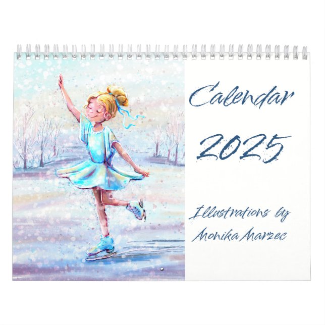 Kalender 2025 "Tanz" von Monika Marzec (Titelbild)