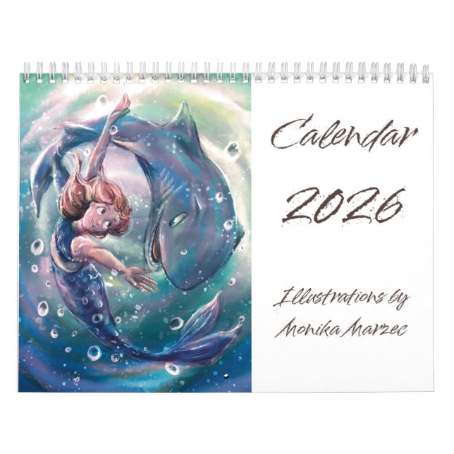 Kalender 2026 „Play“ von Monika Marzec (Titelbild)