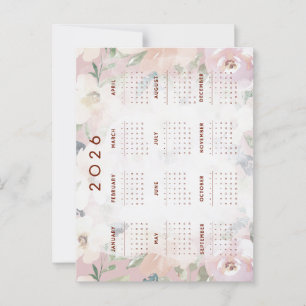 Kalender 2026 postkarte