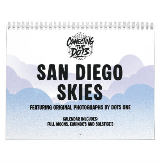 Kalender 2026 - San Diego Himmel - Punkte Ein Foto