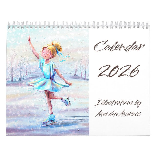 Kalender 2026 „Tanz“ von Monika Marzec (Titelbild)