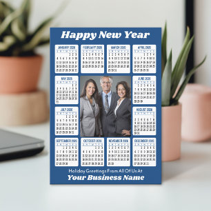 Kalender 2026 - Vertikales Foto Feiertagskarte