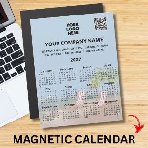 Kalender 2027 magnetkarte